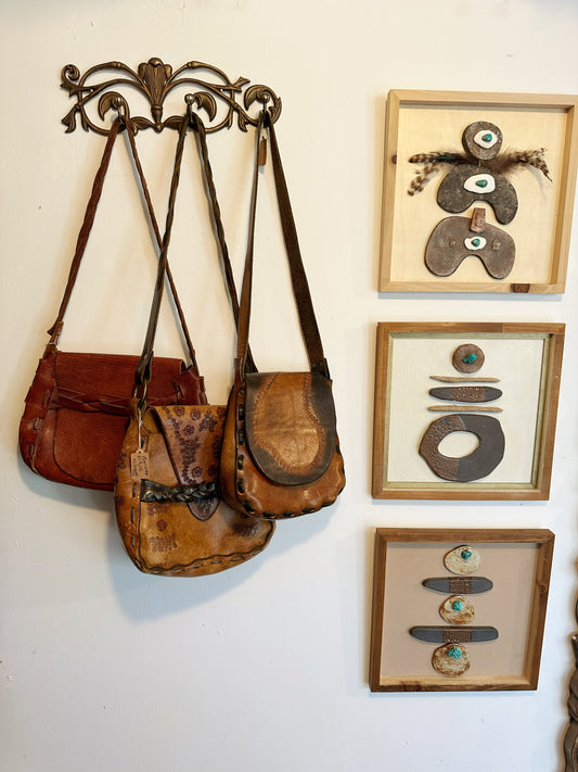 Totem Ceramic Framed Picture