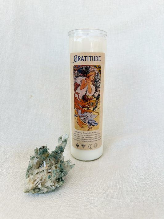 Gratitude Prayer Candle
