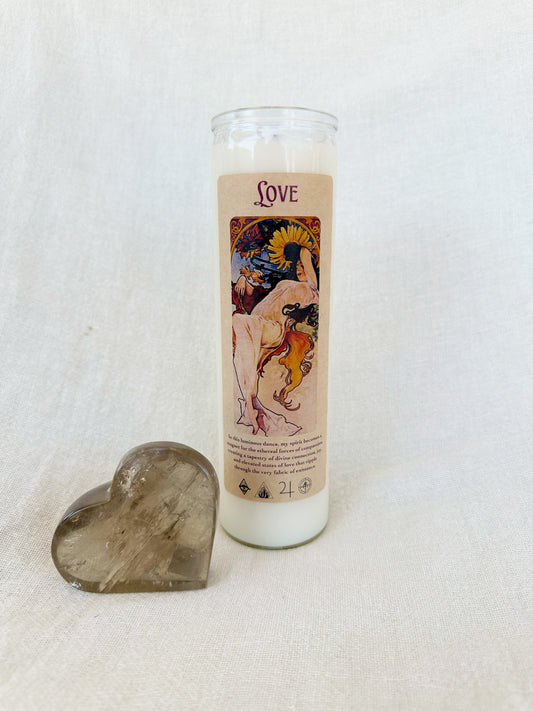 Love Prayer Candle
