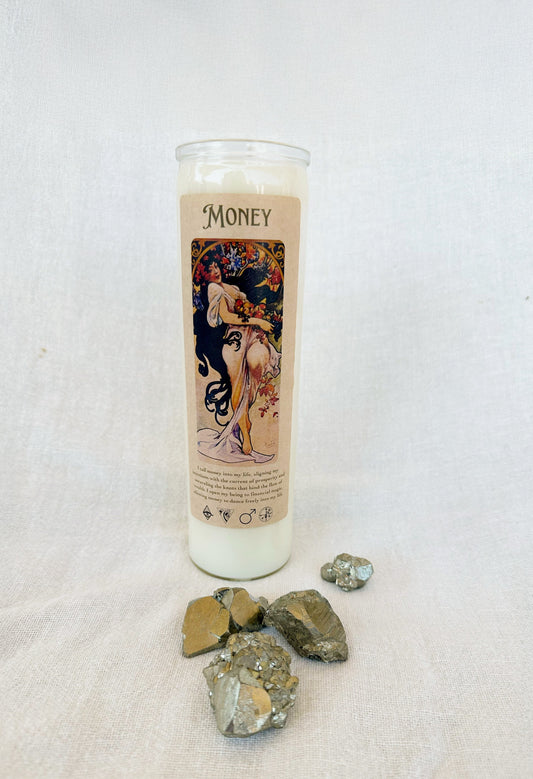 Money Prayer Candle