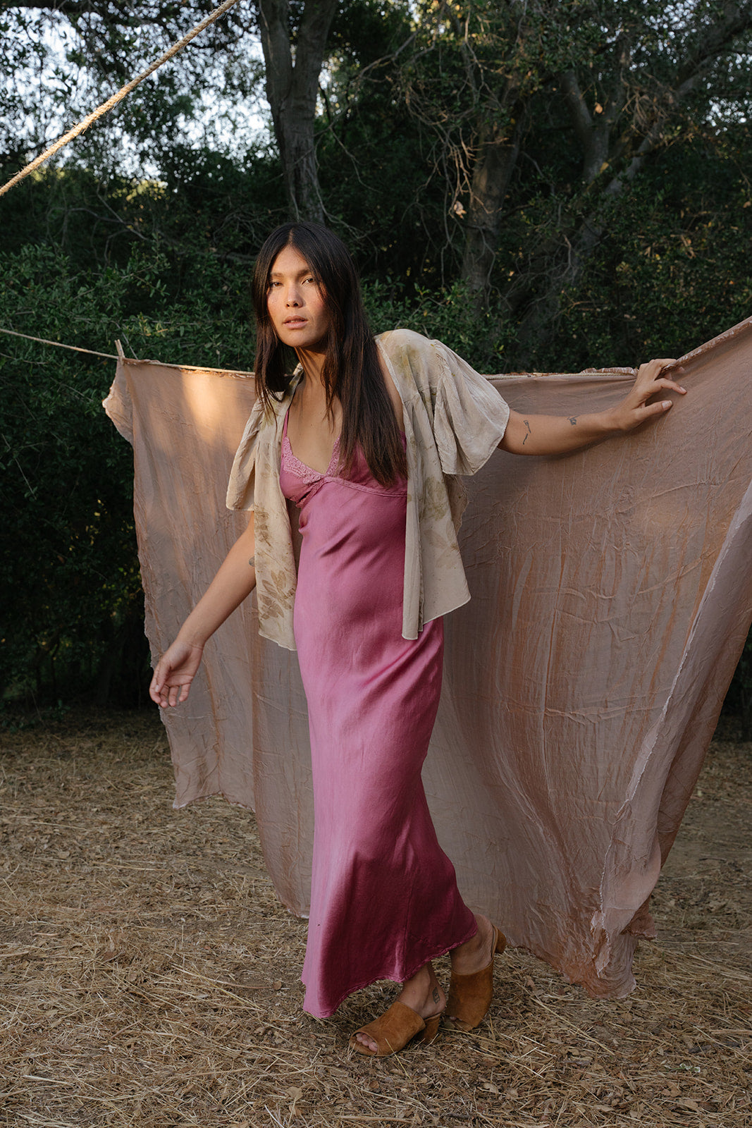 Plant Dyed Freya-Burgandy