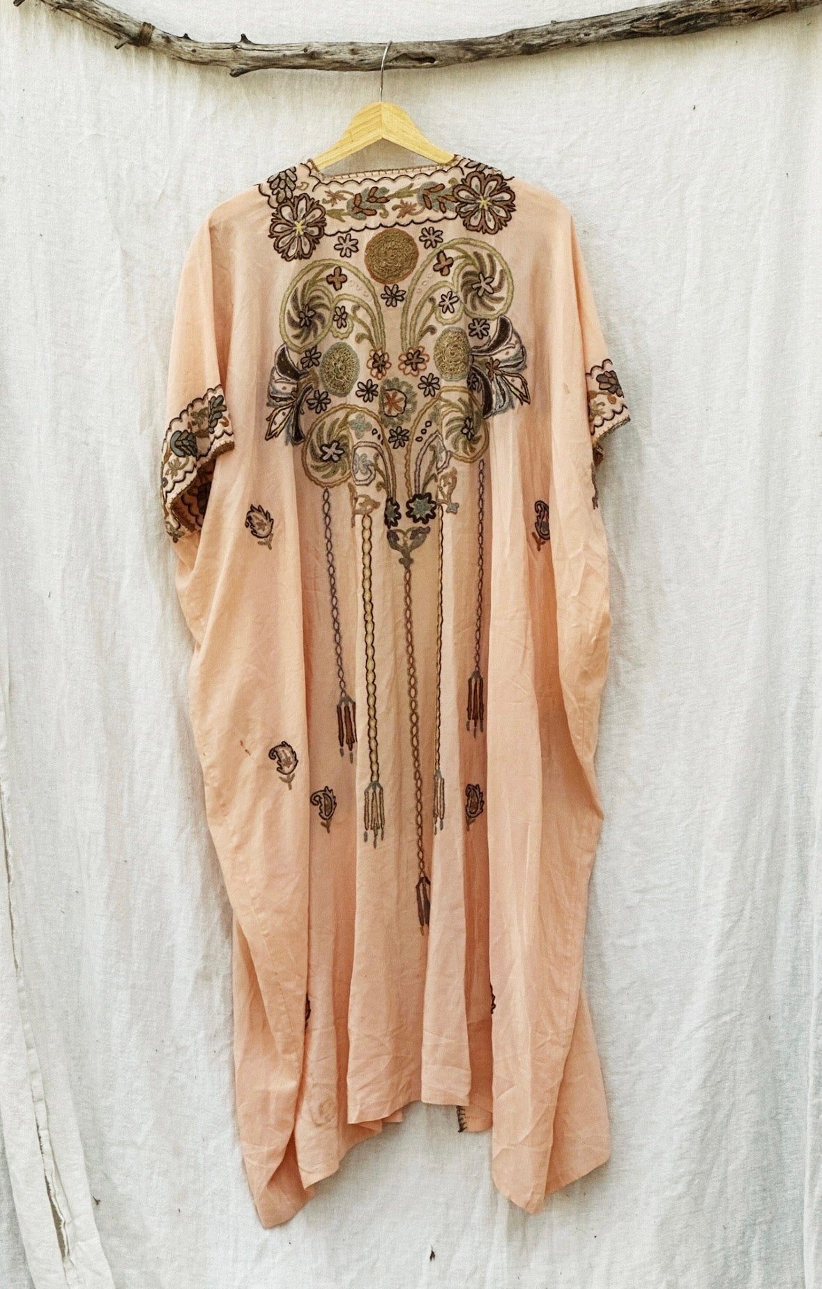 Vintage Embroidered Kimono