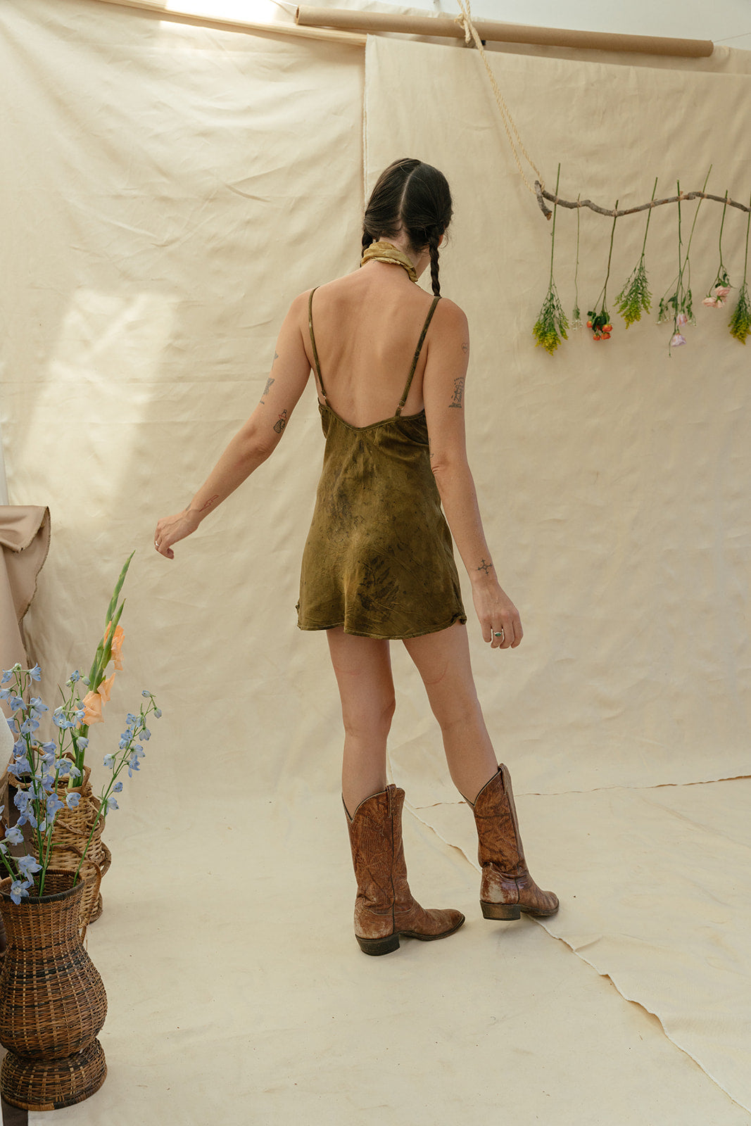 Plant Dyed Mini Freya Marigold