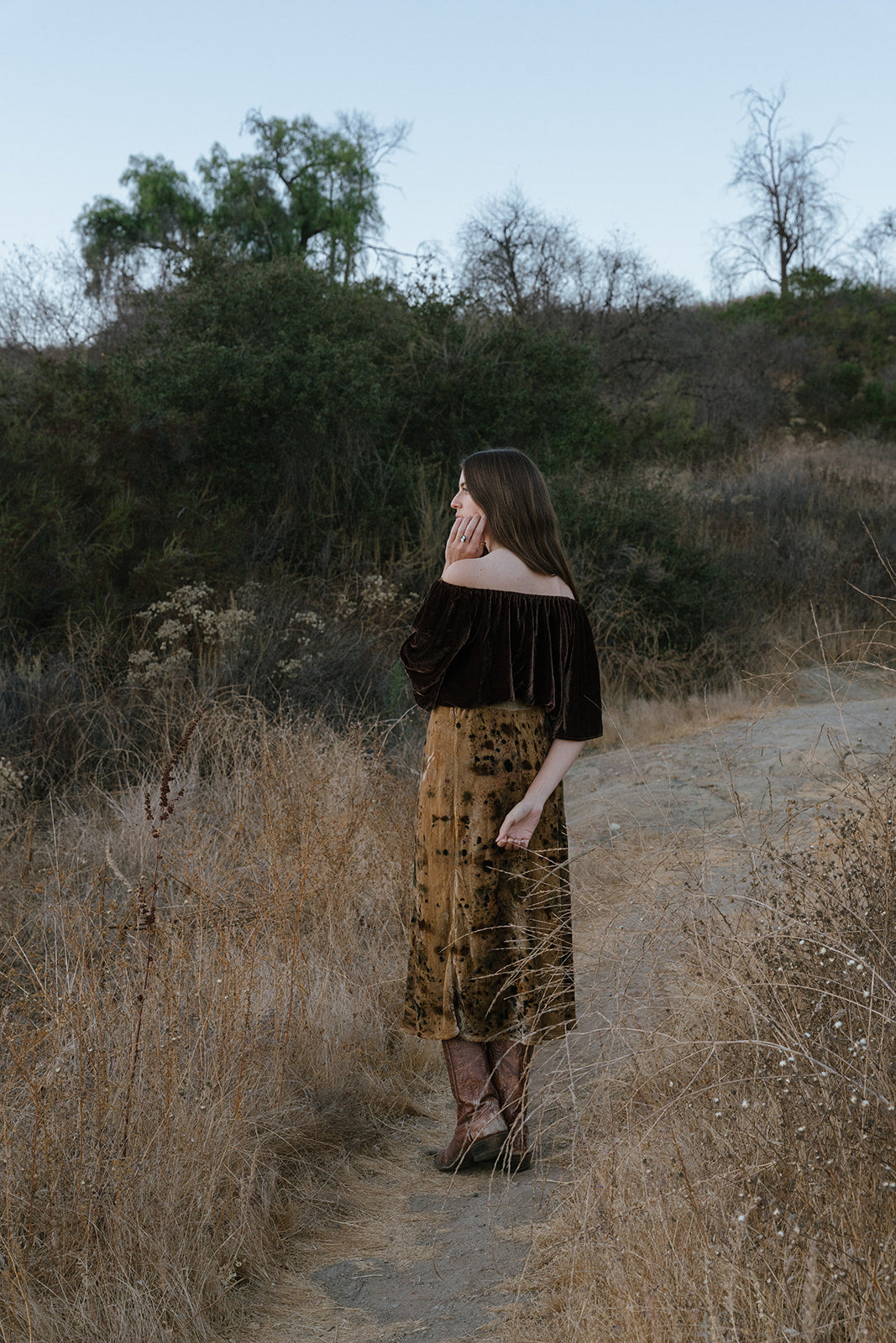 Wild Velvet Classic Skirt