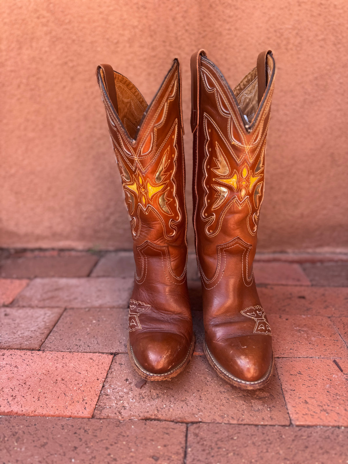 Vintage Butterfly Boots