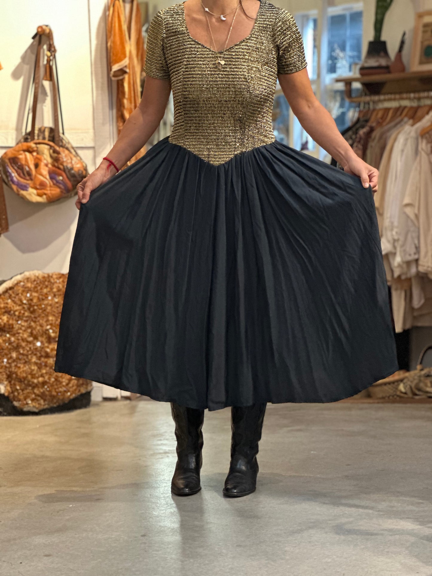 1980s Leme Cocktail Dress