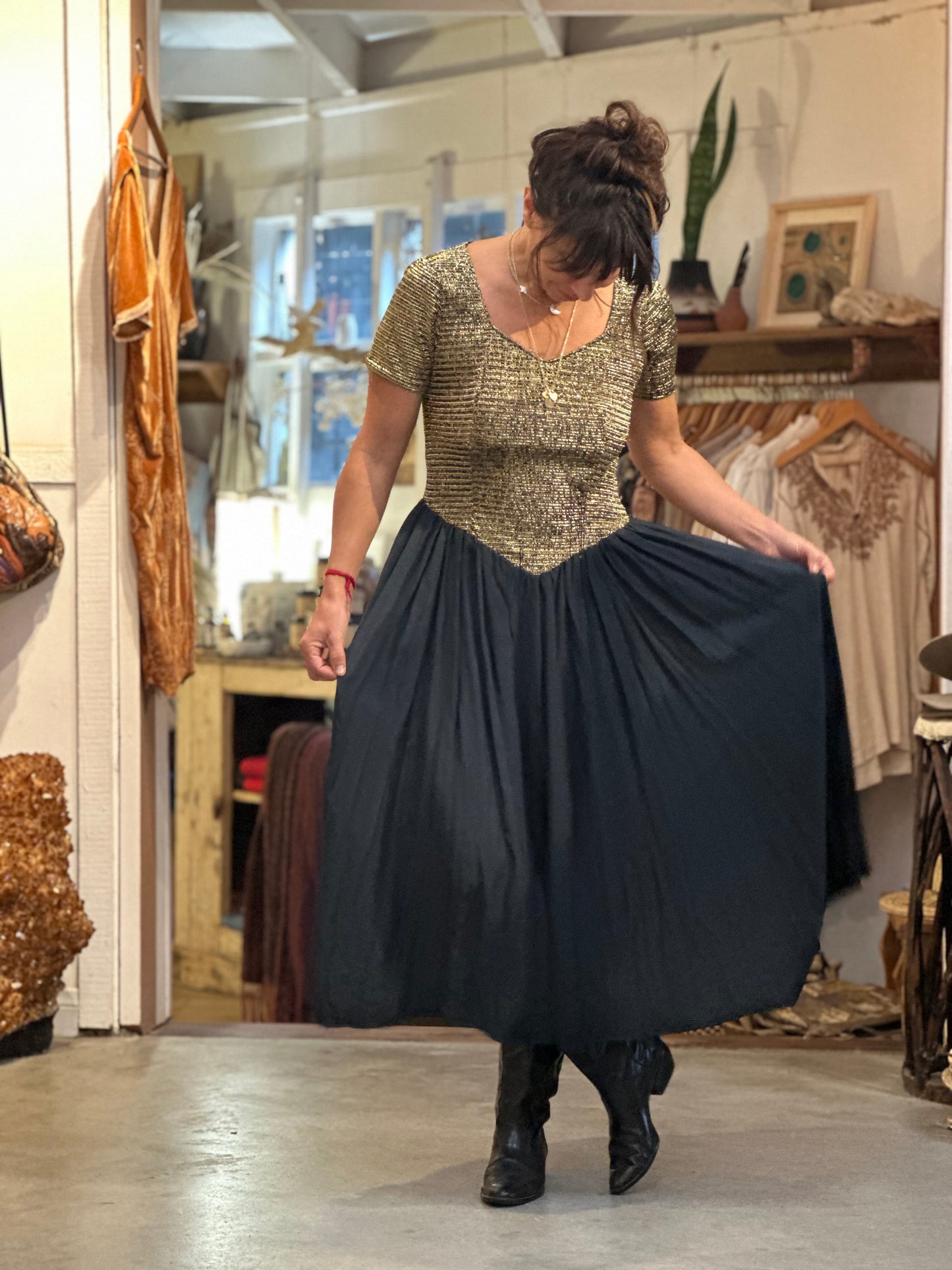 1980s Leme Cocktail Dress