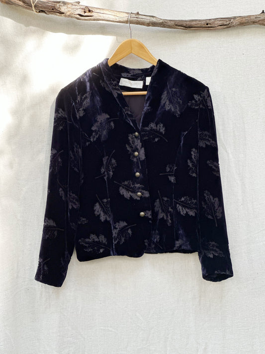 Vintage Velvet Blazer
