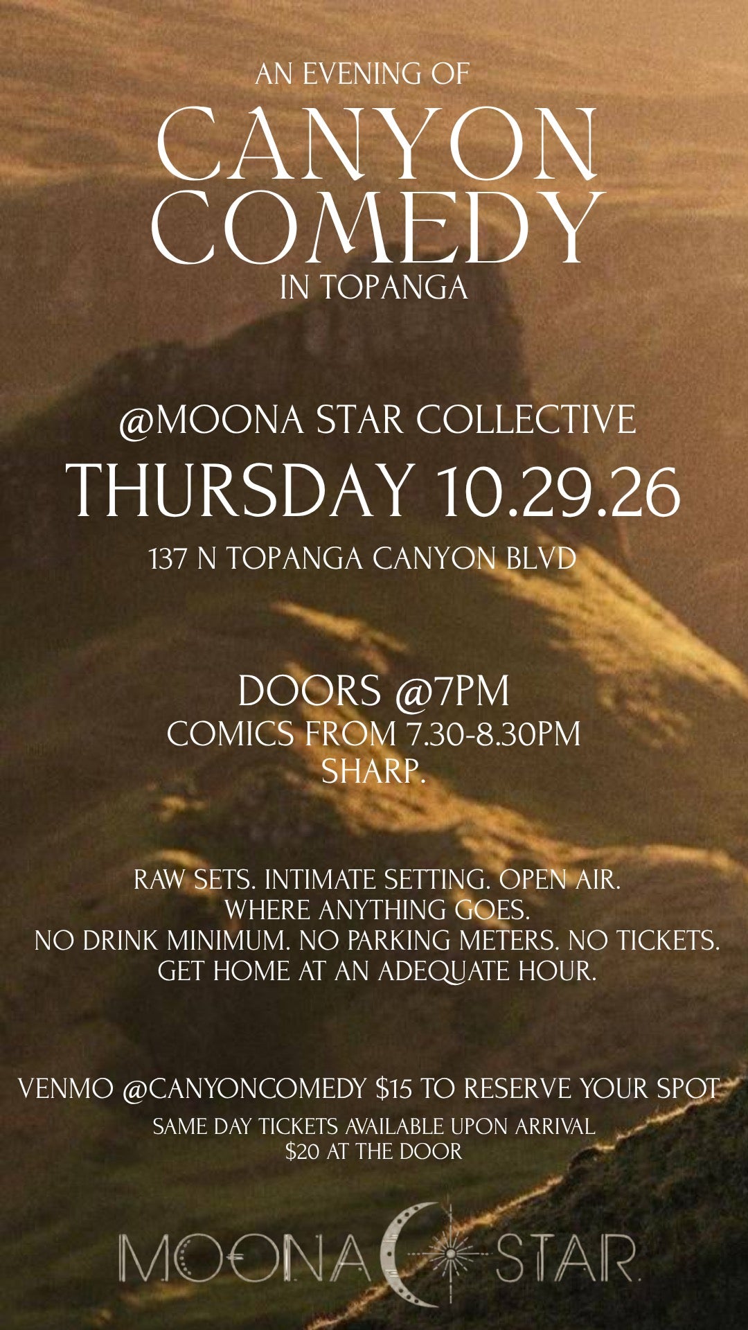 Comedy in the Canyon