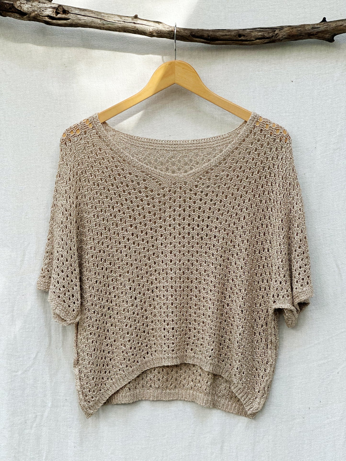 1980s Cozy S/SSweater