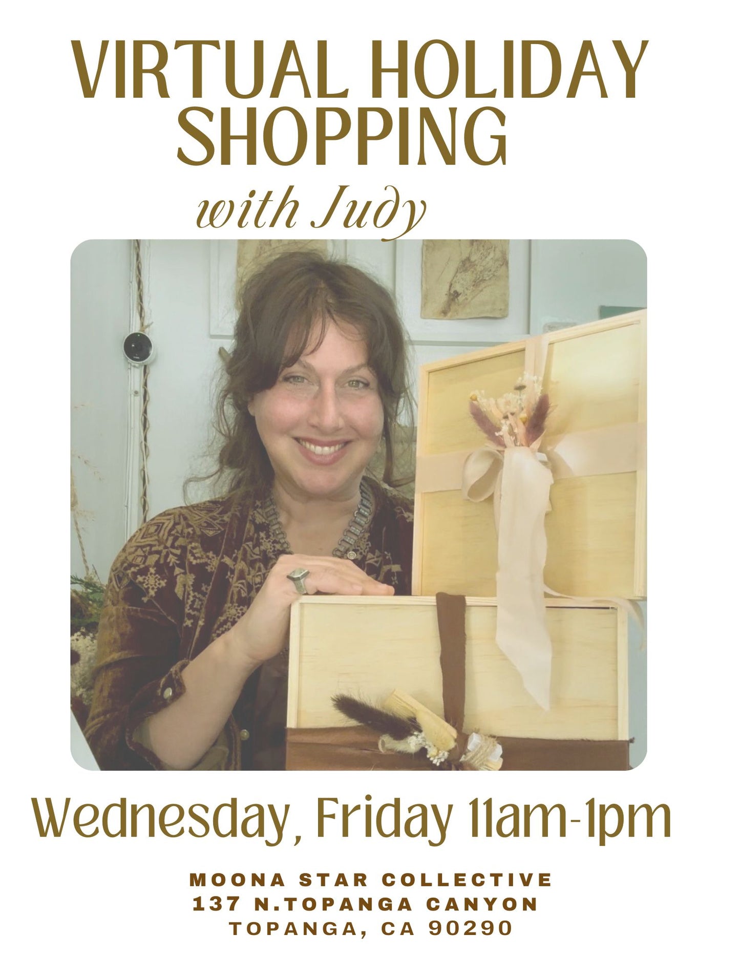 VIRTUAL HOLIDAY SHOPPING WITH JUDY