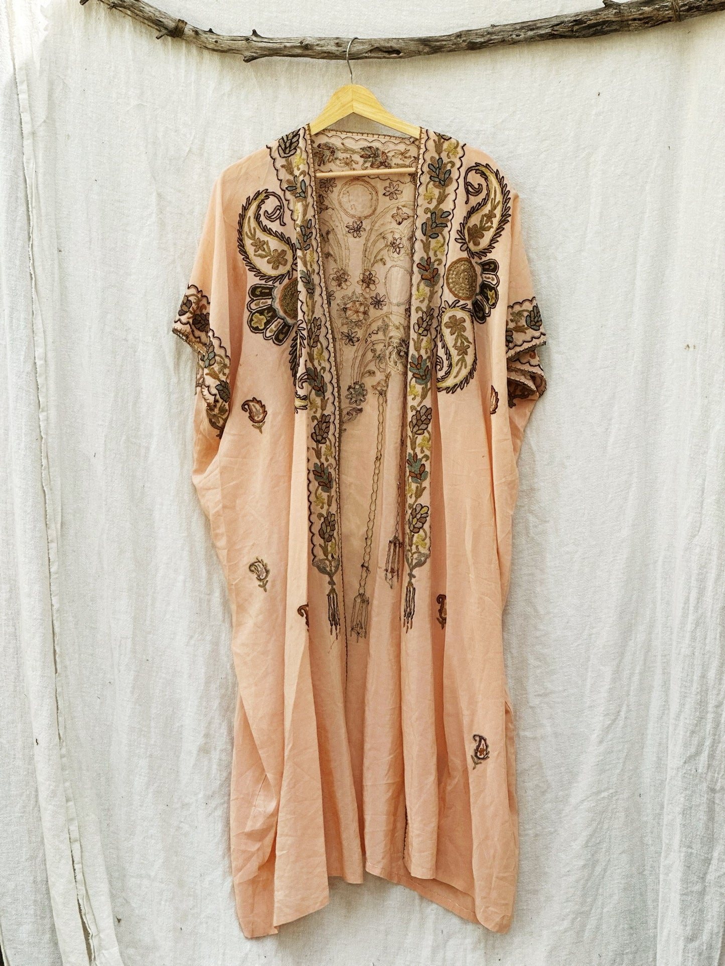 Vintage Embroidered Kimono